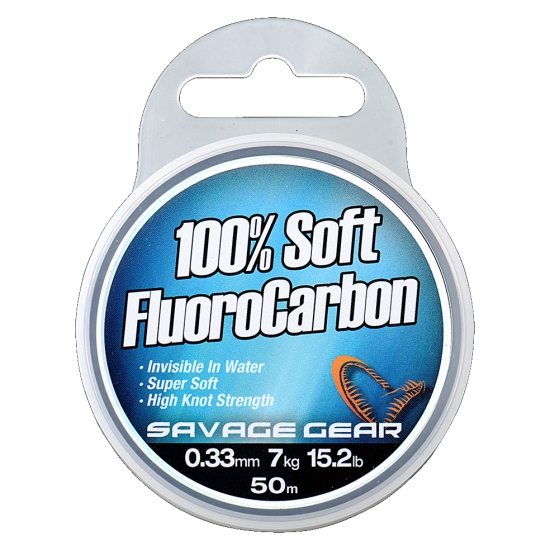 Savage Gear SOFT FLUORO CARBON 0,46mm 35m 12,3kg